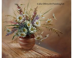 Kwiaty Bukiety- obrazy olejne