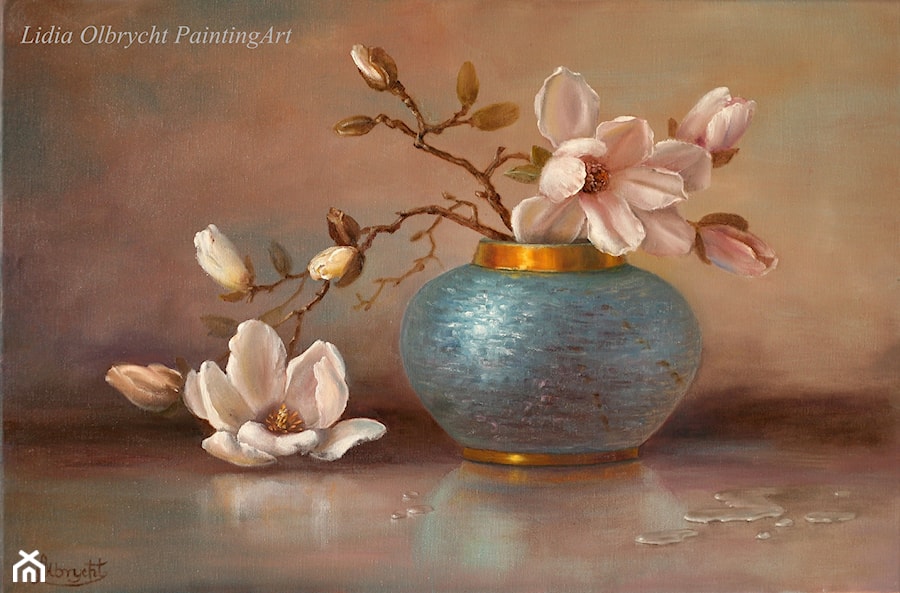 Magnolia - zdjęcie od Lidia Olbrycht Painting Art