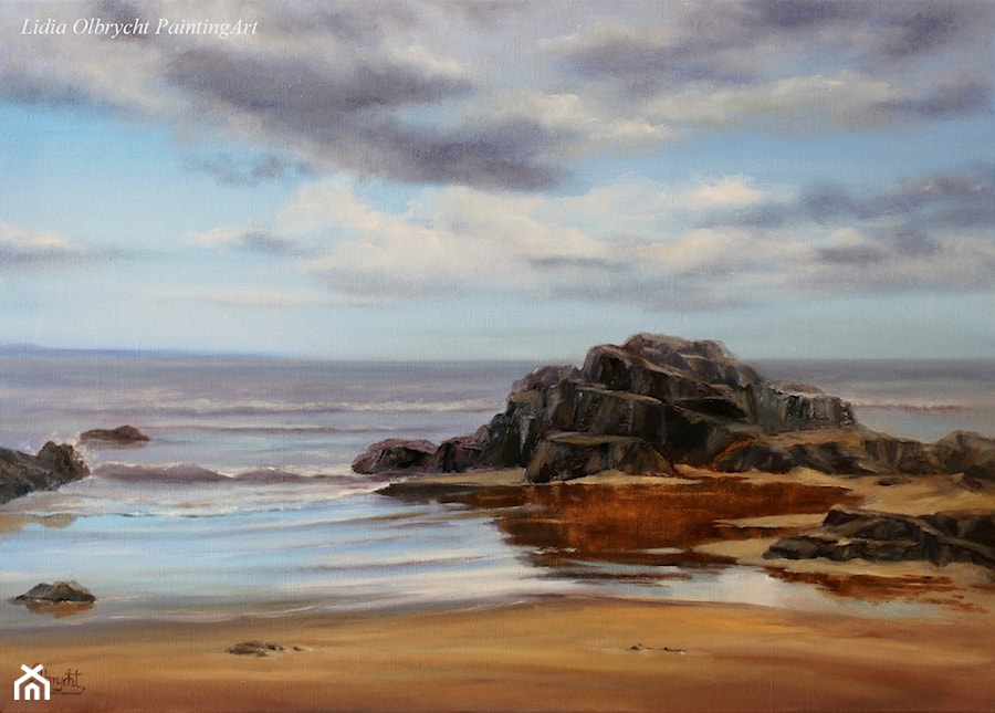 Pejzaż Morski - zdjęcie od Lidia Olbrycht Painting Art