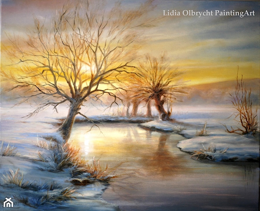 Wierzby - zdjęcie od Lidia Olbrycht Painting Art