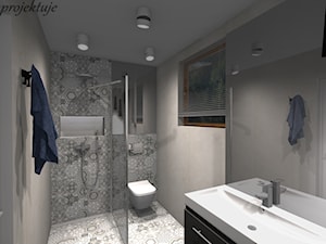 łazienka w domu - zdjęcie od justynaprojektuje