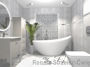 Łazienka z mozaiką - zdjęcie od Renata Strzelec - Ćwiękała