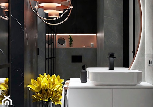Elegancka łazienka w nowoczesnym wydaniu - zdjęcie od KWKONCEPT