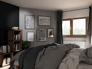 Metamorfoza sypialni- loft - zdjęcie od KWKONCEPT