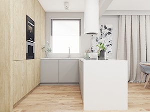 Projekt parteru domu pod Warszawą - Kuchnia, styl nowoczesny - zdjęcie od Butterfly Studio