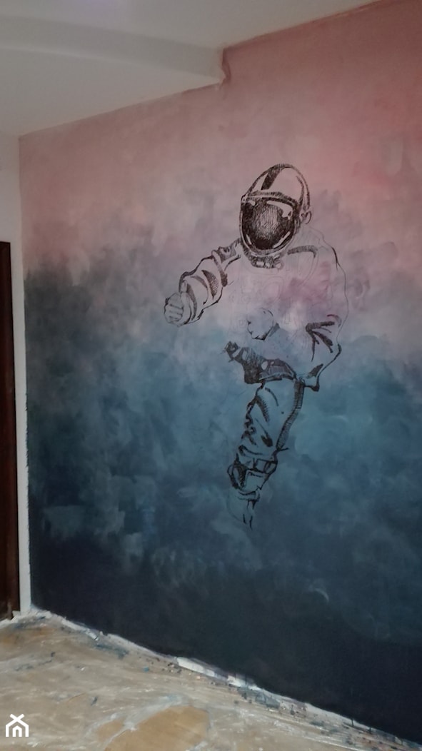 Astronauta - zdjęcie od Półsen - Malarstwo ścienne - Homebook
