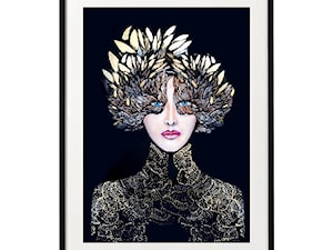 plakat maggiepiu Lady Gorudo w ramie basic z passe-partout - zdjęcie od Maggie Piu Gallery