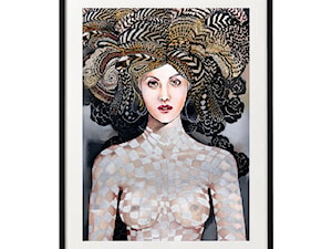 plakat maggiepiu Leonora w ramie basic z passe-partout - zdjęcie od Maggie Piu Gallery