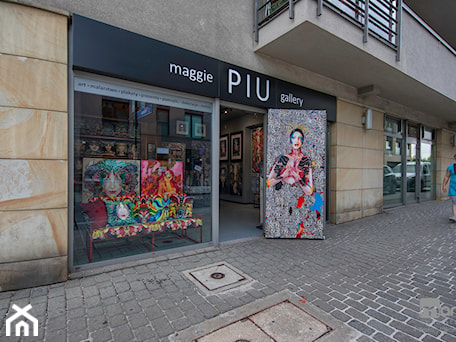 Aranżacje wnętrz - Wnętrza publiczne: Maggie Piu Gallery - Kraków, pl. Bohaterów Getta - Maggie Piu Gallery. Przeglądaj, dodawaj i zapisuj najlepsze zdjęcia, pomysły i inspiracje designerskie. W bazie mamy już prawie milion fotografii!