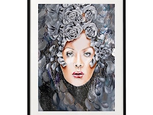 plakat maggiepiu Adele w ramie basic z passe-partout - zdjęcie od Maggie Piu Gallery