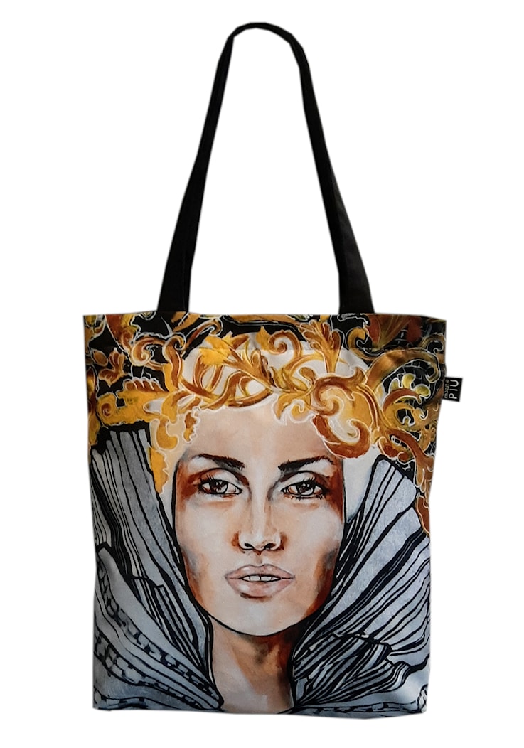 Piu shoper - Lady Ważka II - plus - torba na zakupy - zdjęcie od Maggie Piu Gallery - Homebook