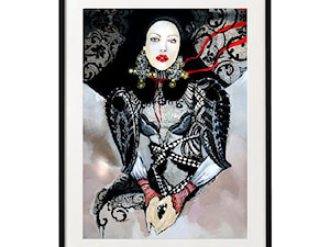 plakat maggiepiu Anna Bolena w ramie basic z passe-partout - zdjęcie od Maggie Piu Gallery