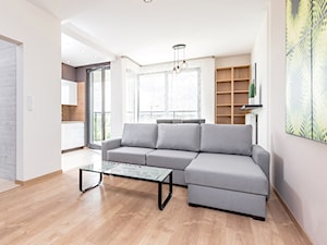 Mieszkanie Os. Europejskie - Salon, styl nowoczesny - zdjęcie od MaxDesigner