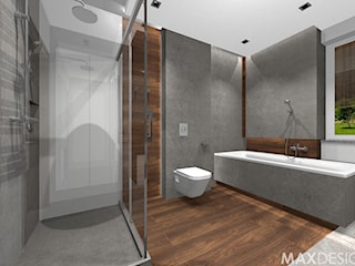 Salon kąpielowy - Nowoczesny minimalizm.