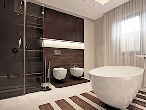 Salon kąpielowi w zgodzie z naturą - zdjęcie od MaxDesigner