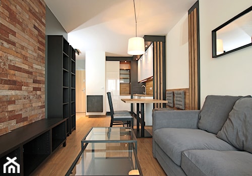 Salon w stylu geometryczny loft - zdjęcie od MaxDesigner