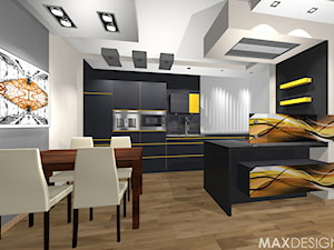 Projekty kuchni z klimatem - Mix Projektów - Kuchnia, styl nowoczesny - zdjęcie od MaxDesigner