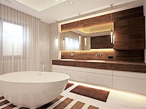 Salon kąpielowi w zgodzie z naturą - zdjęcie od MaxDesigner