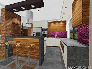 Projekty kuchni z klimatem - Mix Projektów - Kuchnia, styl nowoczesny - zdjęcie od MaxDesigner