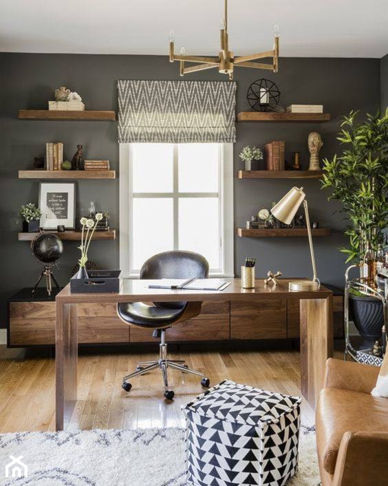 Średnie w osobnym pomieszczeniu szare biuro, styl tradycyjny - zdjęcie od B2B Partner
