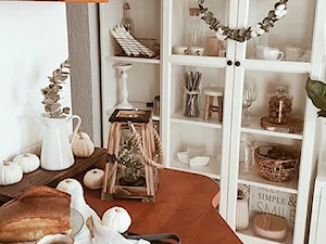 Moje mieszkanie - Mała zamknięta biała kuchnia jednorzędowa, styl tradycyjny - zdjęcie od nieoptymistka