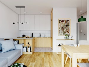 Jasne wnętrze - Kuchnia, styl skandynawski - zdjęcie od ODROBINA KOLORU