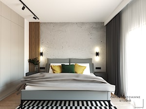 Sypialnia loft - Sypialnia, styl industrialny - zdjęcie od Zaprojektowane