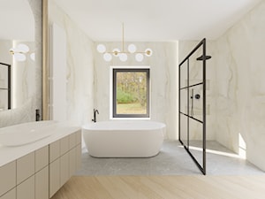 Nowoczesna, jasna łazienka - zdjęcie od Fancy Design Warsaw