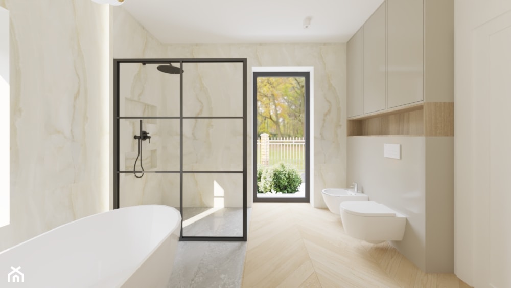 Nowoczesna łazienka w stylu włoskim - zdjęcie od Fancy Design Warsaw - Homebook