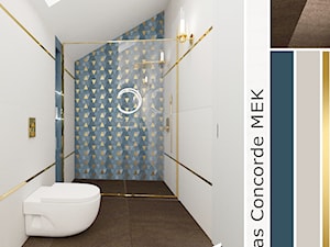 łazienka w stylu glamour1 - zdjęcie od ERS Pracownia Projektowa Eliza Rogala-Szwede