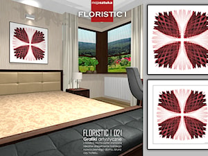 Floristic1 modele: 021/022 - Sypialnia, styl glamour - zdjęcie od mojasztuka