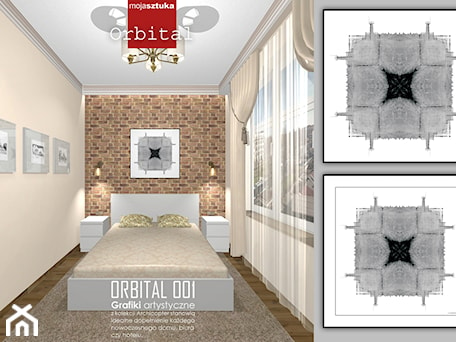 Aranżacje wnętrz - Sypialnia: Orbital modele: 001/002 - Sypialnia, styl nowoczesny - mojasztuka. Przeglądaj, dodawaj i zapisuj najlepsze zdjęcia, pomysły i inspiracje designerskie. W bazie mamy już prawie milion fotografii!