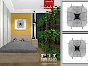 Orbital modele: 001/002 - Sypialnia, styl minimalistyczny - zdjęcie od mojasztuka