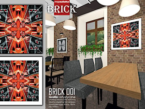 Brick modele: 001/002 - Wnętrza publiczne, styl nowoczesny - zdjęcie od mojasztuka