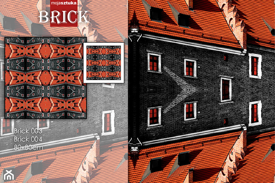 Brick - wszystkie modele - Biuro, styl industrialny - zdjęcie od mojasztuka