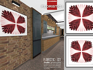 Floristic1 modele: 021/022 - Wnętrza publiczne, styl nowoczesny - zdjęcie od mojasztuka