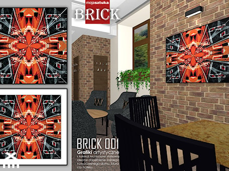 Aranżacje wnętrz - Wnętrza publiczne: Brick modele: 001/002 - Wnętrza publiczne, styl industrialny - mojasztuka. Przeglądaj, dodawaj i zapisuj najlepsze zdjęcia, pomysły i inspiracje designerskie. W bazie mamy już prawie milion fotografii!