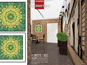 Floristic1 modele: 003/004 - Wnętrza publiczne, styl nowoczesny - zdjęcie od mojasztuka