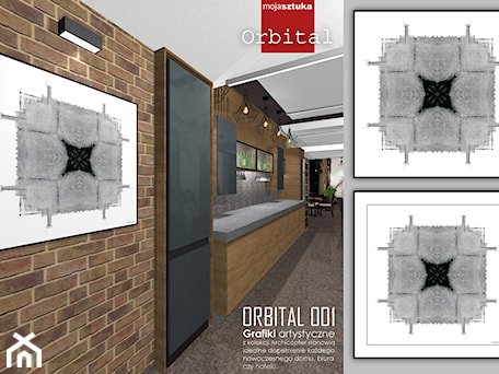Aranżacje wnętrz - Wnętrza publiczne: Orbital modele: 001/002 - Wnętrza publiczne, styl industrialny - mojasztuka. Przeglądaj, dodawaj i zapisuj najlepsze zdjęcia, pomysły i inspiracje designerskie. W bazie mamy już prawie milion fotografii!