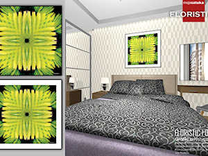 Floristic1 modele: 017/018 - Sypialnia, styl nowoczesny - zdjęcie od mojasztuka