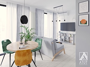 jasno • neutralnie • minimalistycznie - zdjęcie od ATUT Architektura Wnętrz