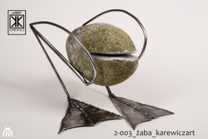 Żaba 2-003, rzeźba - zdjęcie od Karewicz Art - Homebook