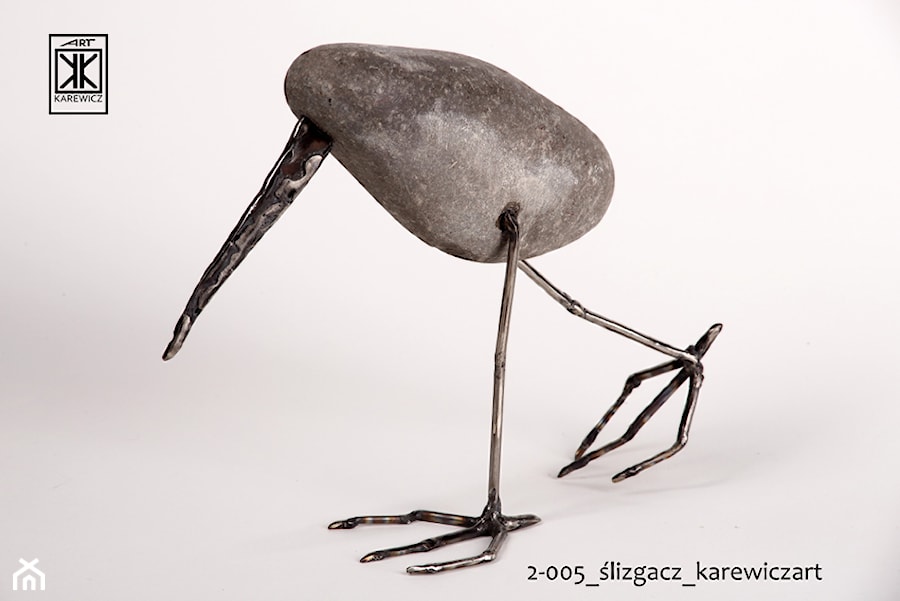Ptak Ślizgacz 2-005, rzeźba - zdjęcie od Karewicz Art