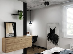 Aneks biurowy w sypialni - zdjęcie od QUBO architekci pracownia architektury wnętrz/ architekt / projektant wnętrz