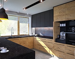 Wnętrza domu jednorodzinnego - Kuchnia, styl nowoczesny - zdjęcie od atpracownia - Homebook