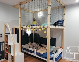 Wnętrza domu jednorodzinnego - Pokój dziecka, styl skandynawski - zdjęcie od atpracownia - Homebook