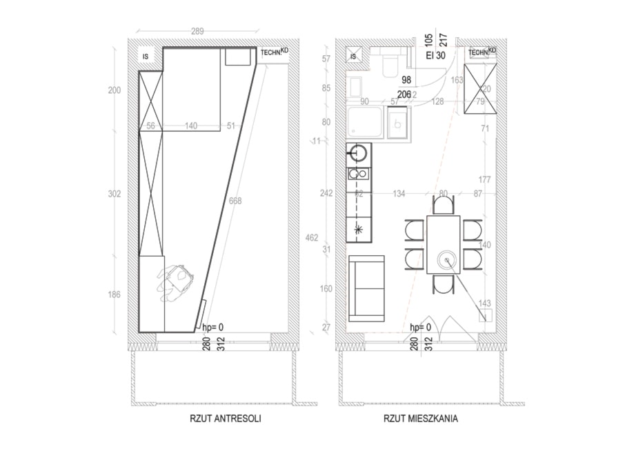 Rzut funkcjonalny - zdjęcie od DWG PROJEKT - Homebook