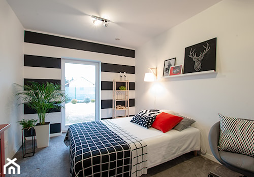 pokój dla chłopca w stylu skandynawskim w domu jednorodzinnym - zdjęcie od P.Projektuje