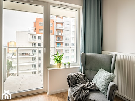 Aranżacje wnętrz - Salon: Apartament: Baltica Towers Gdańsk Brzeźno - Salon - SML MIESZKANIA POD KLUCZ. Przeglądaj, dodawaj i zapisuj najlepsze zdjęcia, pomysły i inspiracje designerskie. W bazie mamy już prawie milion fotografii!