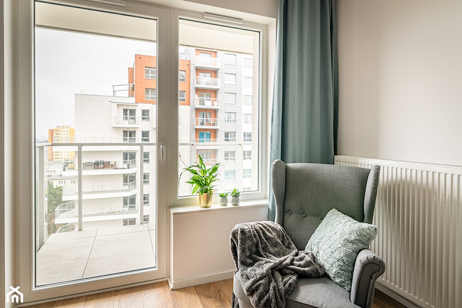 Apartament: Baltica Towers Gdańsk Brzeźno - Salon - zdjęcie od SML MIESZKANIA POD KLUCZ